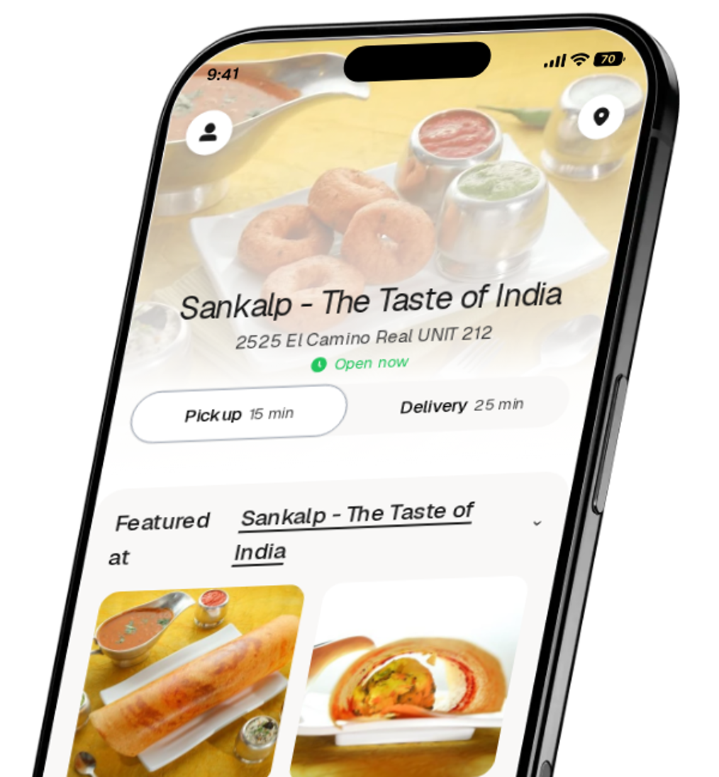 Sankalp - The Taste of India app preview