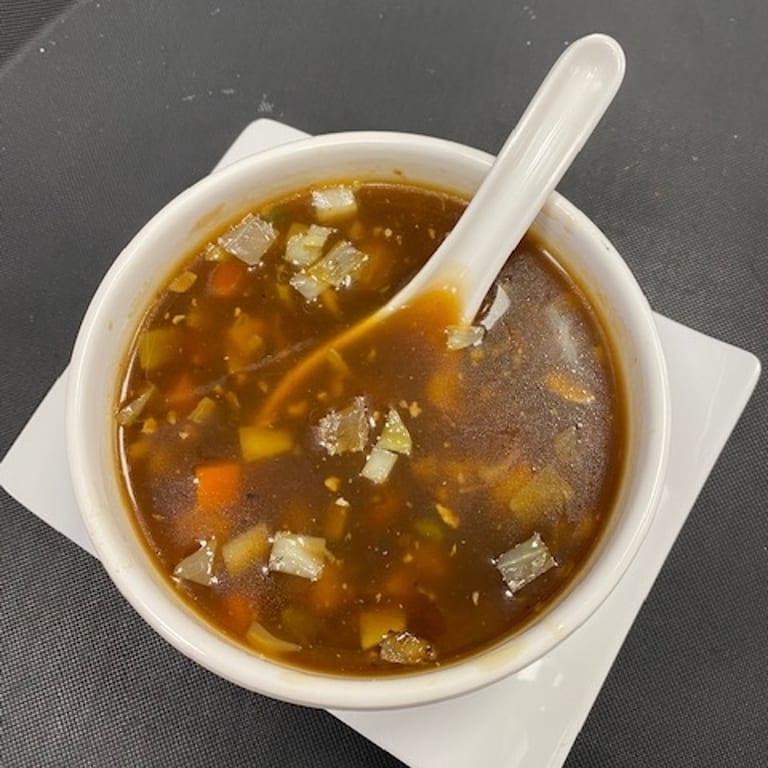 Delicious Manchow Soup Awaits